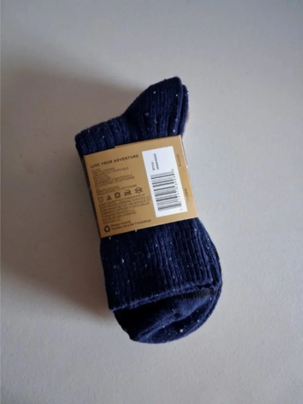 Eddie Bauer Midweight Comfort Mid Crew Socks 3 Pair Mens Size 7-12 Multicolor